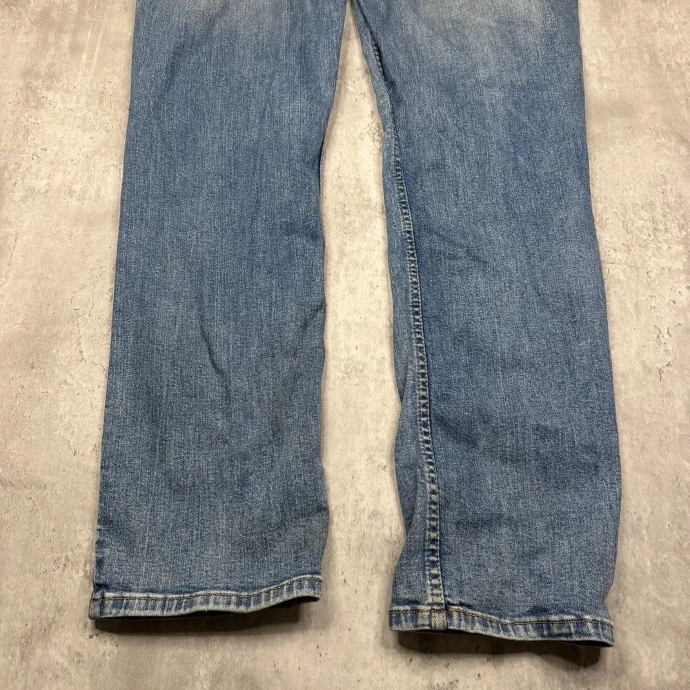 Levis 511 Mens Slim Straight Leg Jeans Blue Dark Wash 36x30 Stretch Work USA